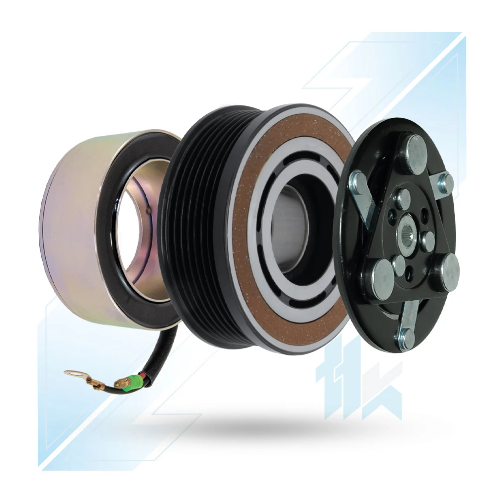 LFJD Air Conditioning Compressor Clutch Kit,A/C AC Compressor Clutch Pulley Bearing For Ac-ur-a MDX TL Pulley Coil Bearing Accessory UPS 