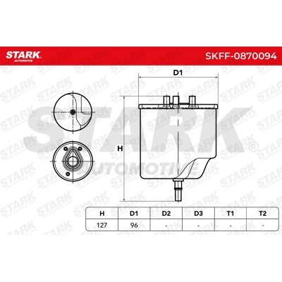 Kraftstofffilter Stark SKFF-0870094 SKFF-0870094 - foto 5