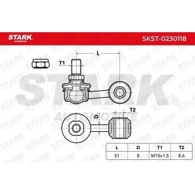 Stabilisator Stange Stark SKST-0230118 SKST-0230118 - foto 4
