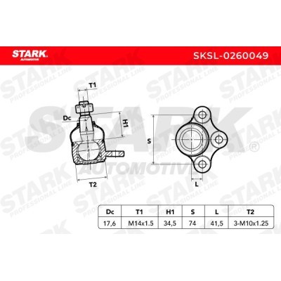 Traggelenk Stark SKSL-0260049 SKSL-0260049 - foto 8