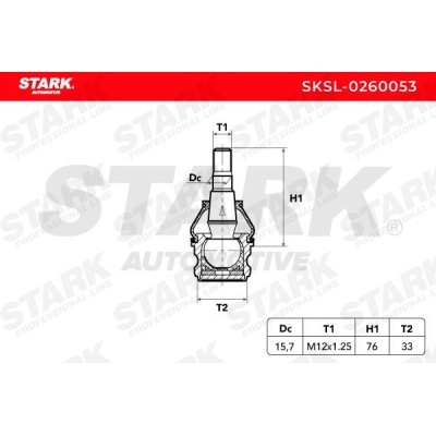 Traggelenk Stark SKSL-0260053 SKSL-0260053 - foto 3