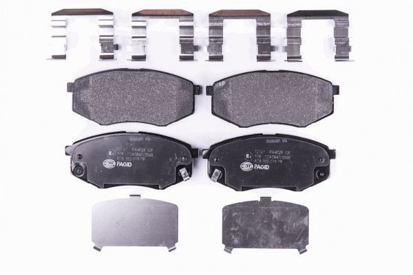 Bremsbeläge Satz HELLA 8DB 355 019-791 8DB 355 019-791 - foto 2