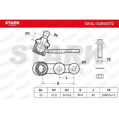Traggelenk Stark SKSL-0260072 SKSL-0260072 - foto 3