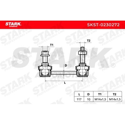Stabilisator Stange Stark SKST-0230272 SKST-0230272 - foto 5