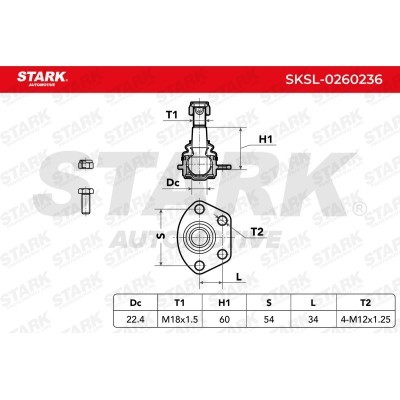 Traggelenk Stark SKSL-0260236 SKSL-0260236 - foto 5