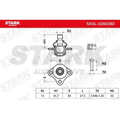Traggelenk Stark SKSL-0260361 SKSL-0260361 - foto 5