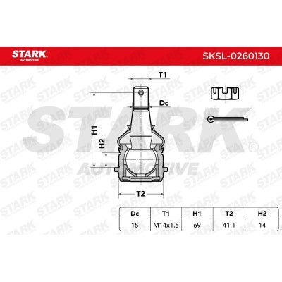 Traggelenk Stark SKSL-0260130 SKSL-0260130 - foto 5