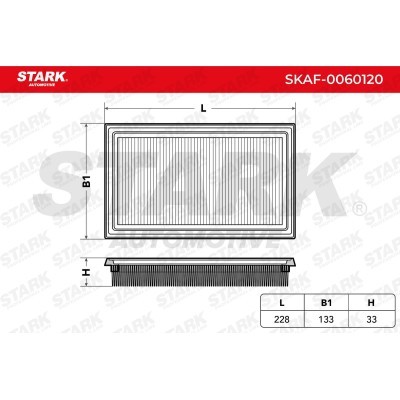 Luftfilter Stark SKAF-0060120 SKAF-0060120 - foto 6