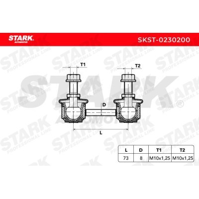 Stabilisator Stange Stark SKST-0230200 SKST-0230200 - foto 4