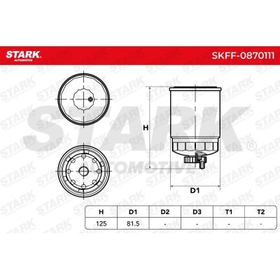 Kraftstofffilter Stark SKFF-0870111 SKFF-0870111 - foto 5