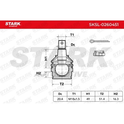 Traggelenk Stark SKSL-0260451 SKSL-0260451 - foto 5
