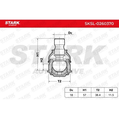 Traggelenk Stark SKSL-0260370 SKSL-0260370 - foto 6