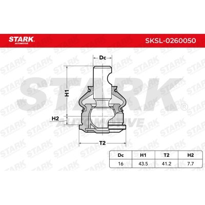 Traggelenk Stark SKSL-0260050 SKSL-0260050 - foto 4
