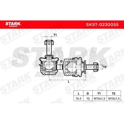 Stabilisator Stange Stark SKST-0230055 SKST-0230055 - foto 4