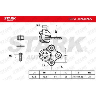 Traggelenk Stark SKSL-0260265 SKSL-0260265 - foto 7