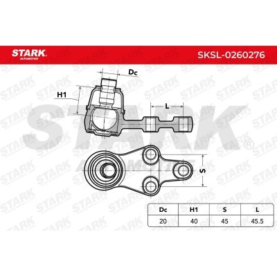Traggelenk Stark SKSL-0260276 SKSL-0260276 - foto 5