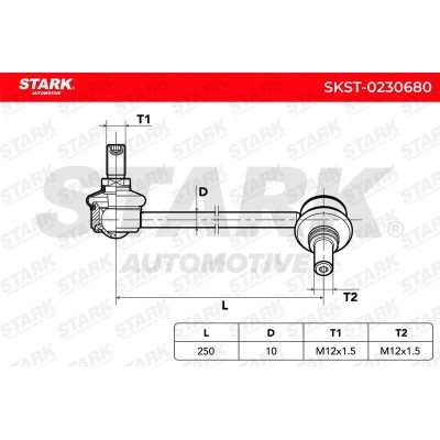 Stabilisator Stange Stark SKST-0230680 SKST-0230680 - foto 6