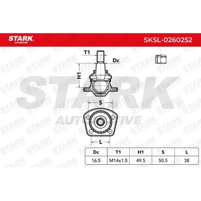 Traggelenk Stark SKSL-0260252 SKSL-0260252 - foto 6
