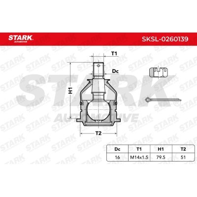 Traggelenk Stark SKSL-0260139 SKSL-0260139 - foto 3