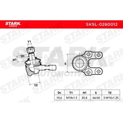 Traggelenk Stark SKSL-0260012 SKSL-0260012 - foto 3