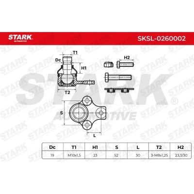 Traggelenk Stark SKSL-0260002 SKSL-0260002 - foto 5