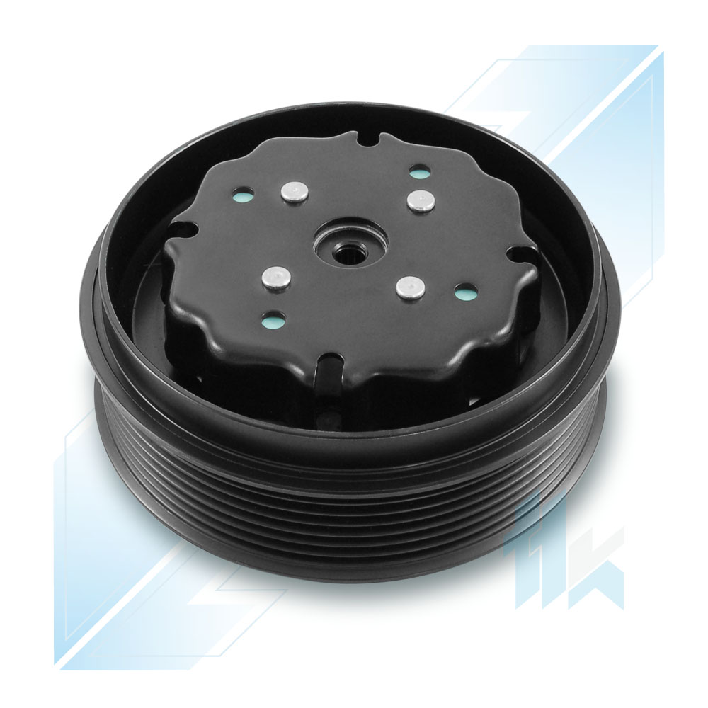 Klimakompressor Kupplung DENSO 7SEU16C 7PK (PV7) Ø125/Ø120 NI 110D7E6702 - foto 3