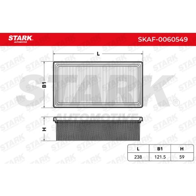 Luftfilter Stark SKAF-0060549 SKAF-0060549 - foto 6