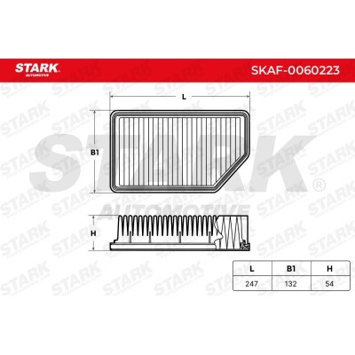 Luftfilter Stark SKAF-0060223 SKAF-0060223 - foto 3