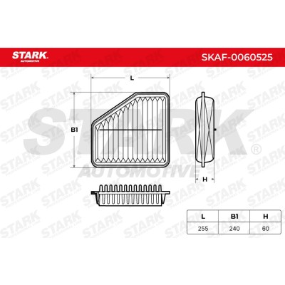Luftfilter Stark SKAF-0060525 SKAF-0060525 - foto 4