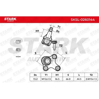 Traggelenk Stark SKSL-0260144 SKSL-0260144 - foto 5