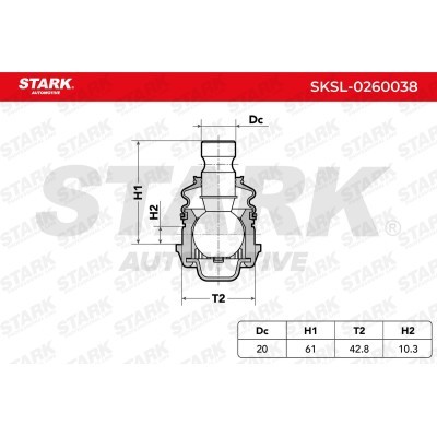 Traggelenk Stark SKSL-0260038 SKSL-0260038 - foto 5