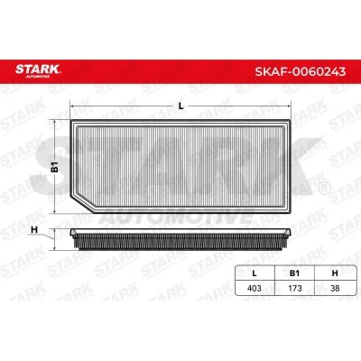 Luftfilter Stark SKAF-0060243 SKAF-0060243 - foto 4