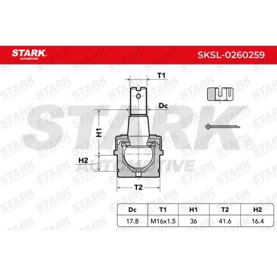 Traggelenk Stark SKSL-0260259 SKSL-0260259 - foto 5