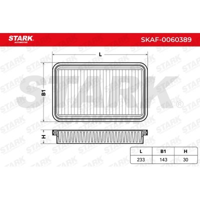 Luftfilter Stark SKAF-0060389 SKAF-0060389 - foto 3