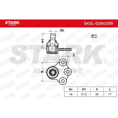 Traggelenk Stark SKSL-0260209 SKSL-0260209 - foto 5