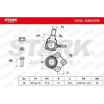 Traggelenk Stark SKSL-0260019 SKSL-0260019 - foto 5