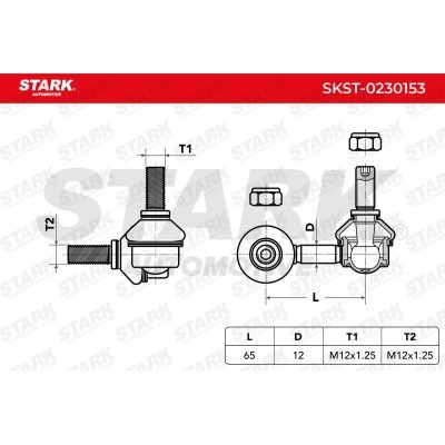 Stabilisator Stange Stark SKST-0230153 SKST-0230153 - foto 6