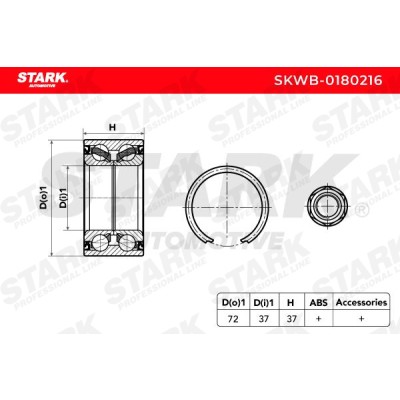 Radlager Stark SKWB-0180216 SKWB-0180216 - foto 3