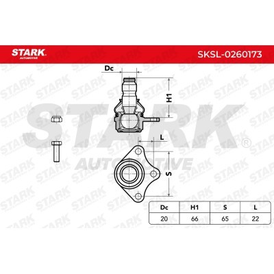Traggelenk Stark SKSL-0260173 SKSL-0260173 - foto 4