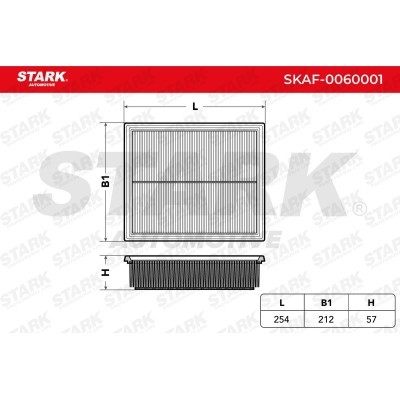 Luftfilter Stark SKAF-0060001 SKAF-0060001 - foto 3