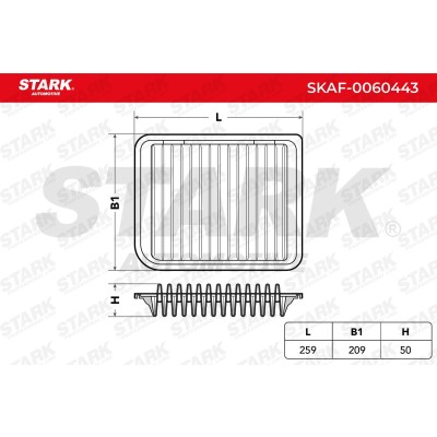 Luftfilter Stark SKAF-0060443 SKAF-0060443 - foto 5