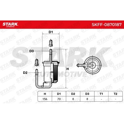 Kraftstofffilter Stark SKFF-0870187 SKFF-0870187 - foto 5