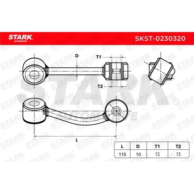 Stabilisator Stange Stark SKST-0230320 SKST-0230320 - foto 6