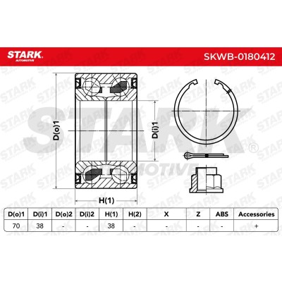 Radlager Stark SKWB-0180412 SKWB-0180412 - foto 5