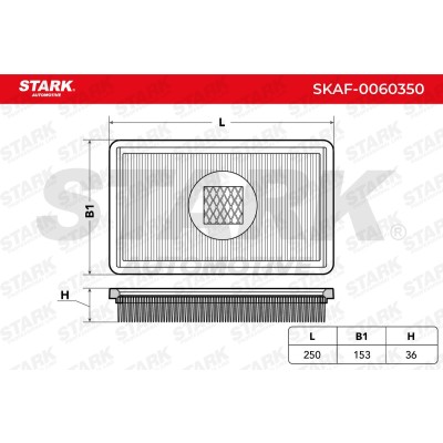 Luftfilter Stark SKAF-0060350 SKAF-0060350 - foto 4