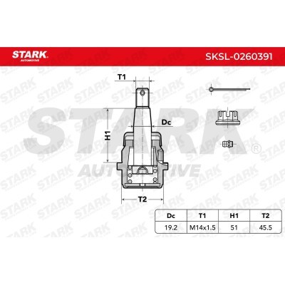 Traggelenk Stark SKSL-0260391 SKSL-0260391 - foto 5