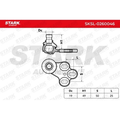 Traggelenk Stark SKSL-0260046 SKSL-0260046 - foto 7