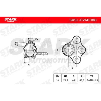 Traggelenk Stark SKSL-0260088 SKSL-0260088 - foto 3