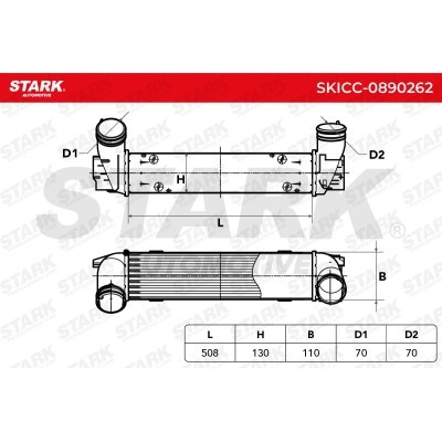 Ladeluftkühler Stark SKICC-0890262 SKICC-0890262 - foto 6