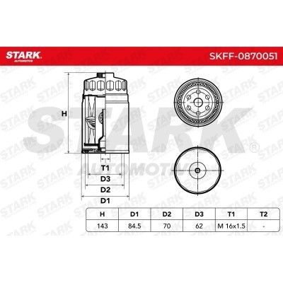 Kraftstofffilter Stark SKFF-0870051 SKFF-0870051 - foto 4